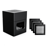 Cendrier filtre a charbon noir
