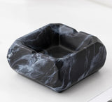 Cendrier design en marbre noir