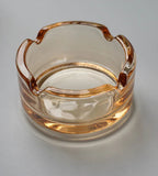 Cendrier en verre sans plomb or
