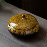 Cendrier marocain céramique marron