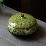 Cendrier marocain céramique vert