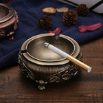 Cendrier marocain en cuivre