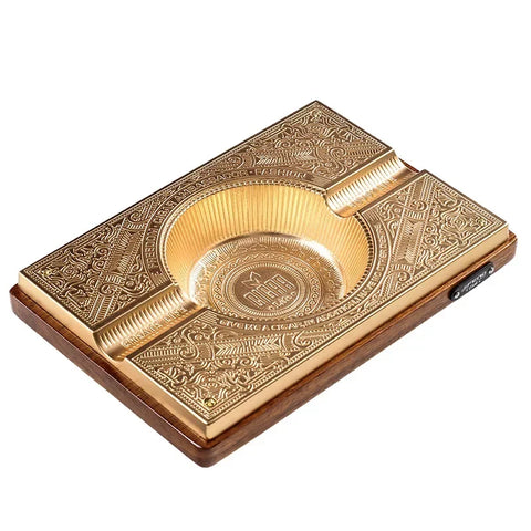 Cendrier vintage à cigare bronze