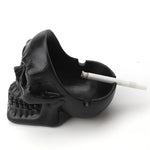 Cendrier vintage sculpté noir