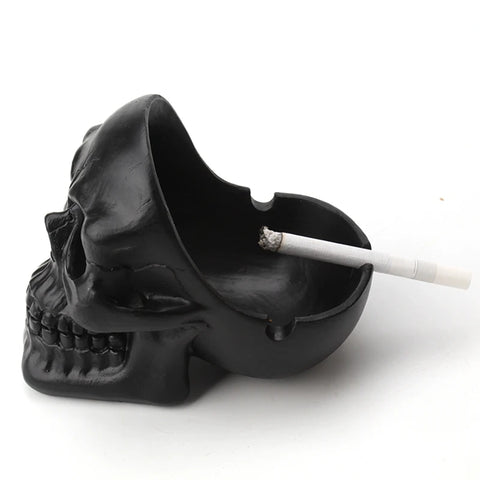 Cendrier vintage sculpté noir