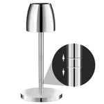 Cendrier sur pied télescopique en acier inox