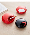 Cendrier design minimaliste rouge