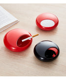 Cendrier design minimaliste rouge