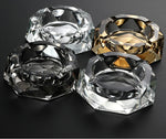 Cendrier en verre nordique populaire transparent