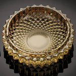 Cendrier de verre raffiné