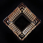 Cendrier design en cristal