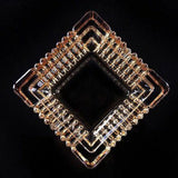 Cendrier design en cristal
