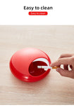 Cendrier design minimaliste rouge