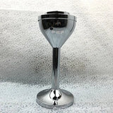 Cendrier extérieur sur pied gris
