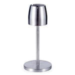 Cendrier sur pied télescopique en acier inox