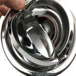 Cendrier extérieur sur pied gris