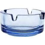 Cendrier en verre sans plomb bleu