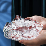 Cendrier en verre Iceberg