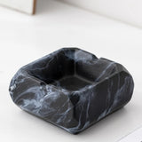 Cendrier design en marbre noir