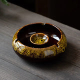 Cendrier marocain céramique marron
