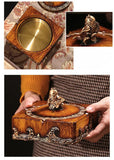Cendrier vintage retro anti-cendre