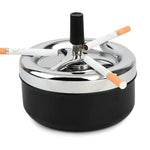 Cendrier poussoir en inox