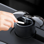 Cendrier voiture rechargeable noir