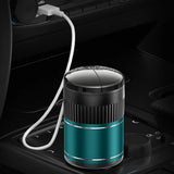 Cendrier voiture rechargeable vert