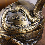 Cendrier design industriel or