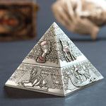 cendrier vintage argent artisanal
