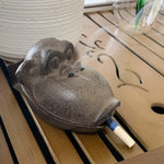 cendrier vintage gorille en bois